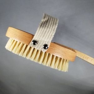 Ecofriendly Sisal Body Brush With Removable Handle Compostable